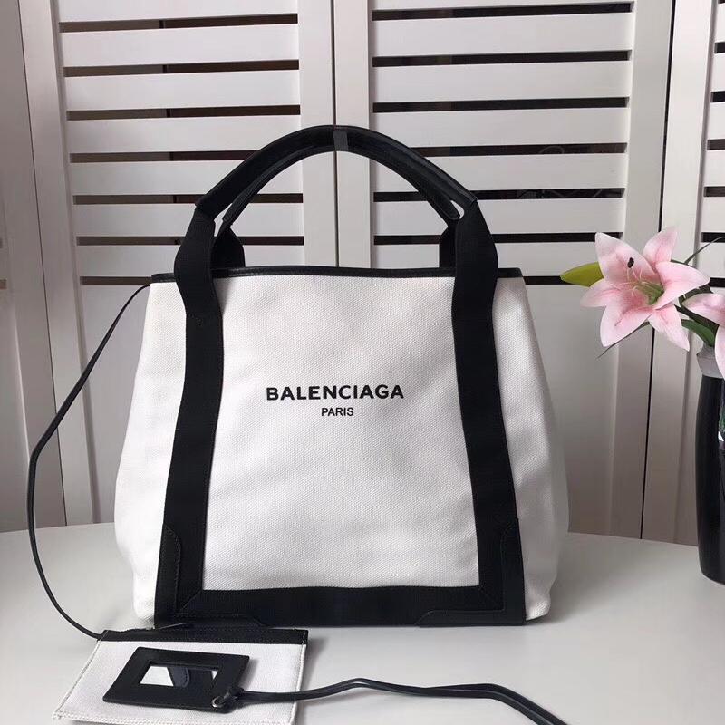 Balenciaga Bags 339935 medium canvas with white and black edges